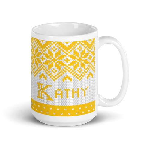 Personalized Snowflake Mug